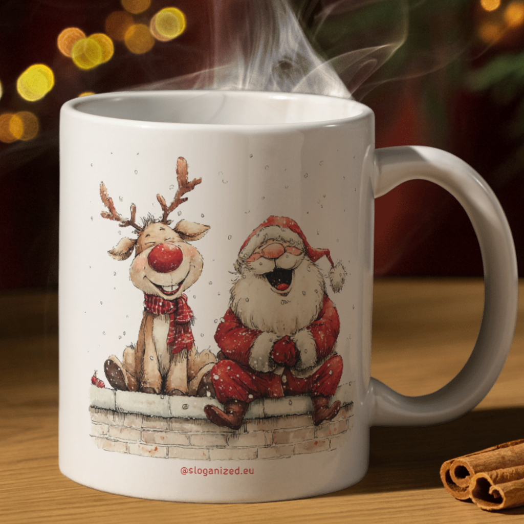 Κούπα “Santa & Rudolph”