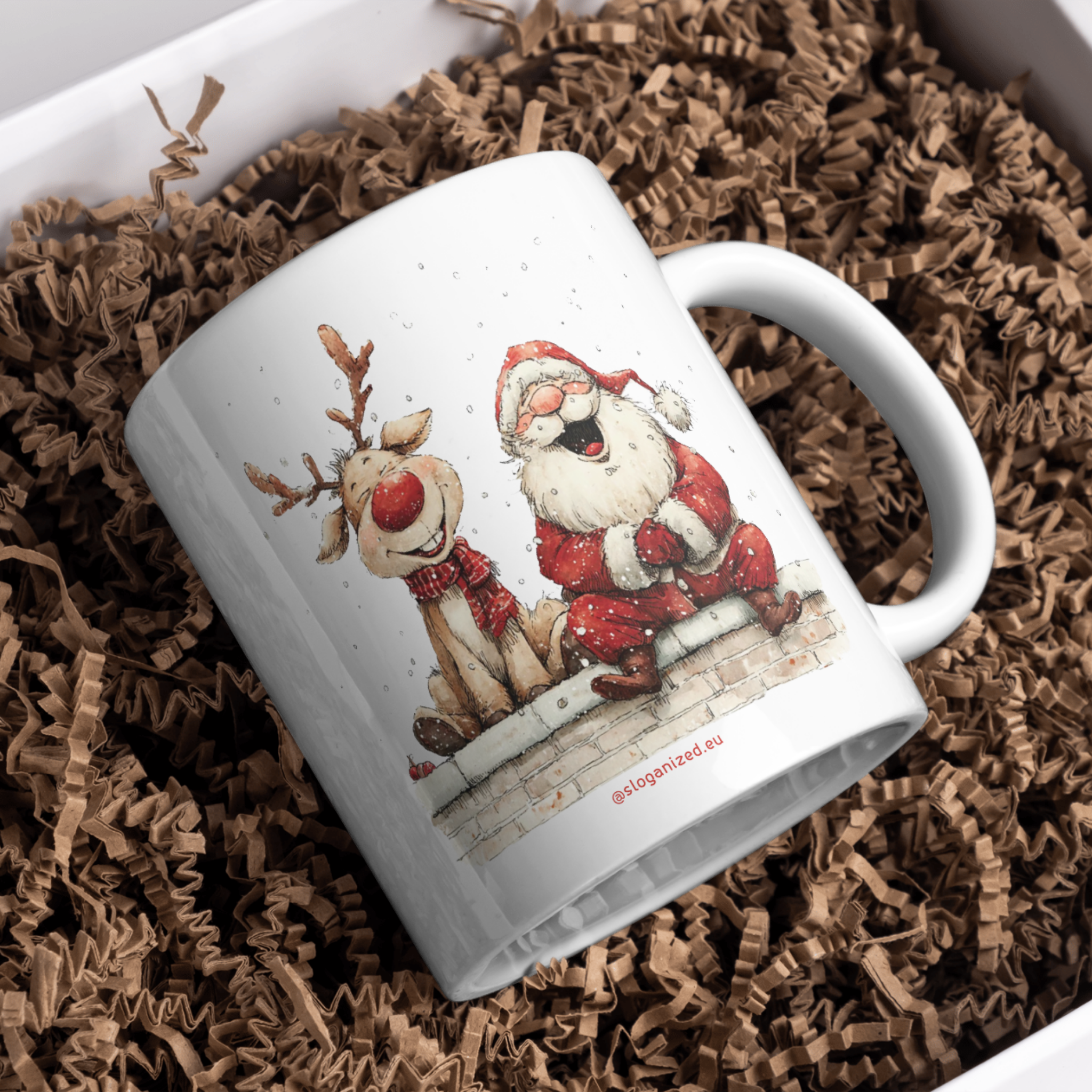 Κούπα “Santa & Rudolph”