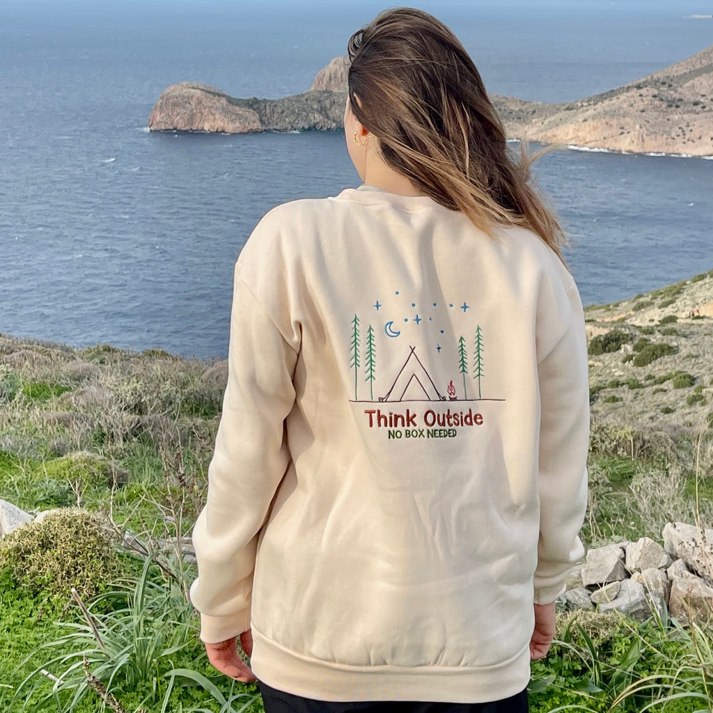 “Think Outside” Φούτερ