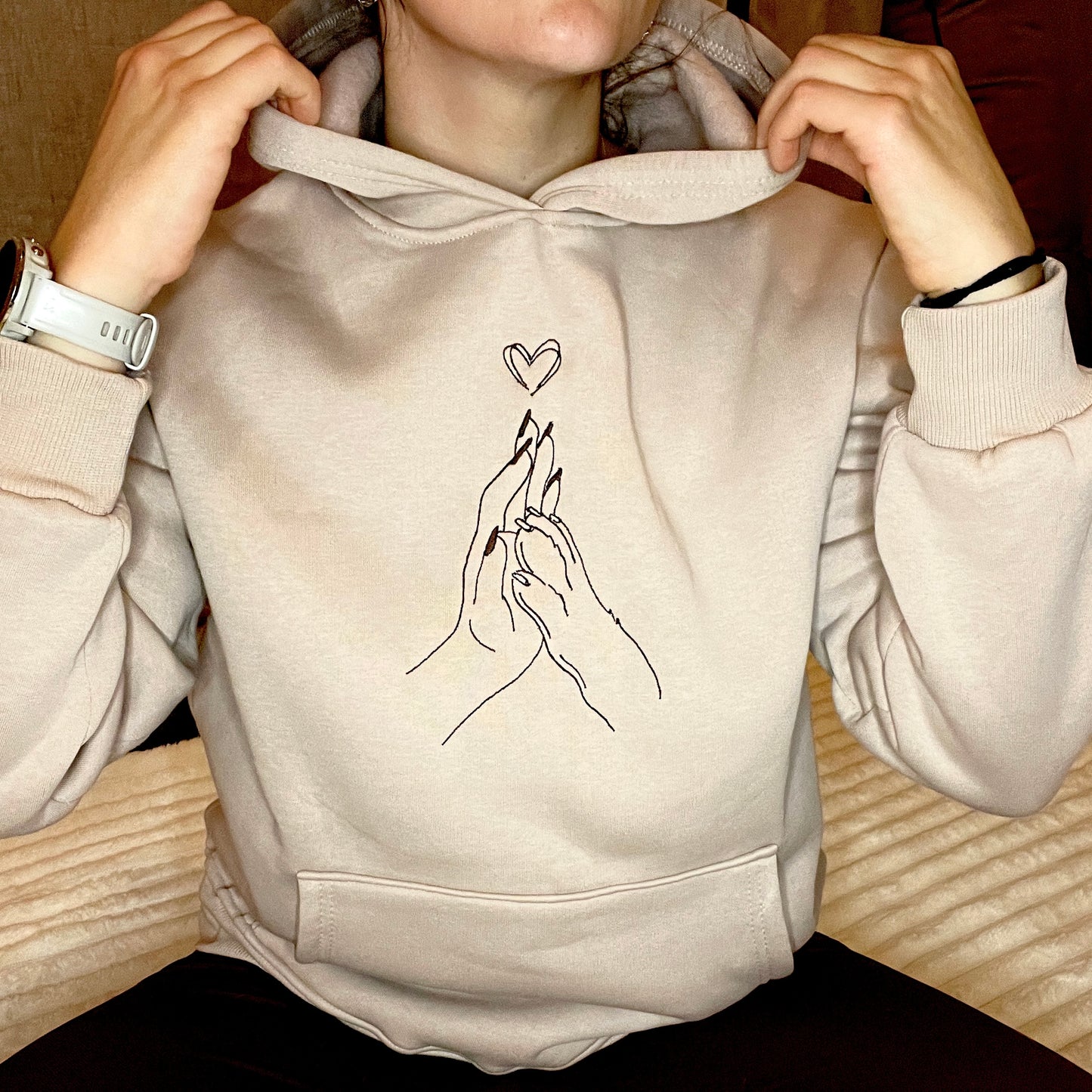 Ηοοdie φούτερ "Dog Hooman"