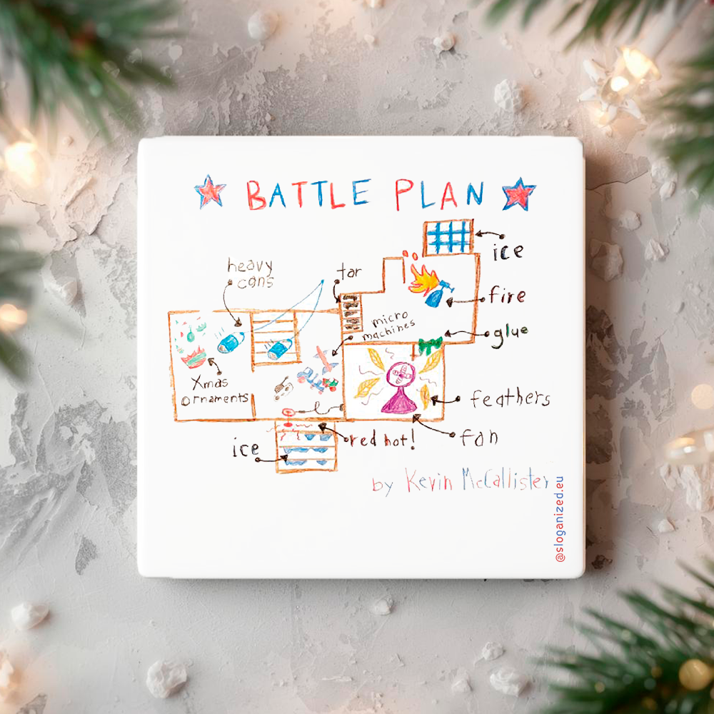 Κεραμικό Σουβέρ "Battle Plan"