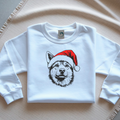 Oversized Φούτερ Shiba Inu Santa