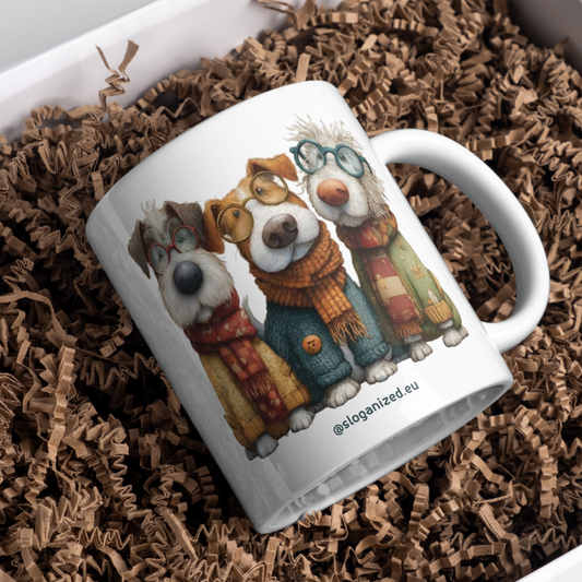 Κούπα “Sophisticated Dogs” – Για όσους λατρεύουν τα σκυλιά με στυλ!